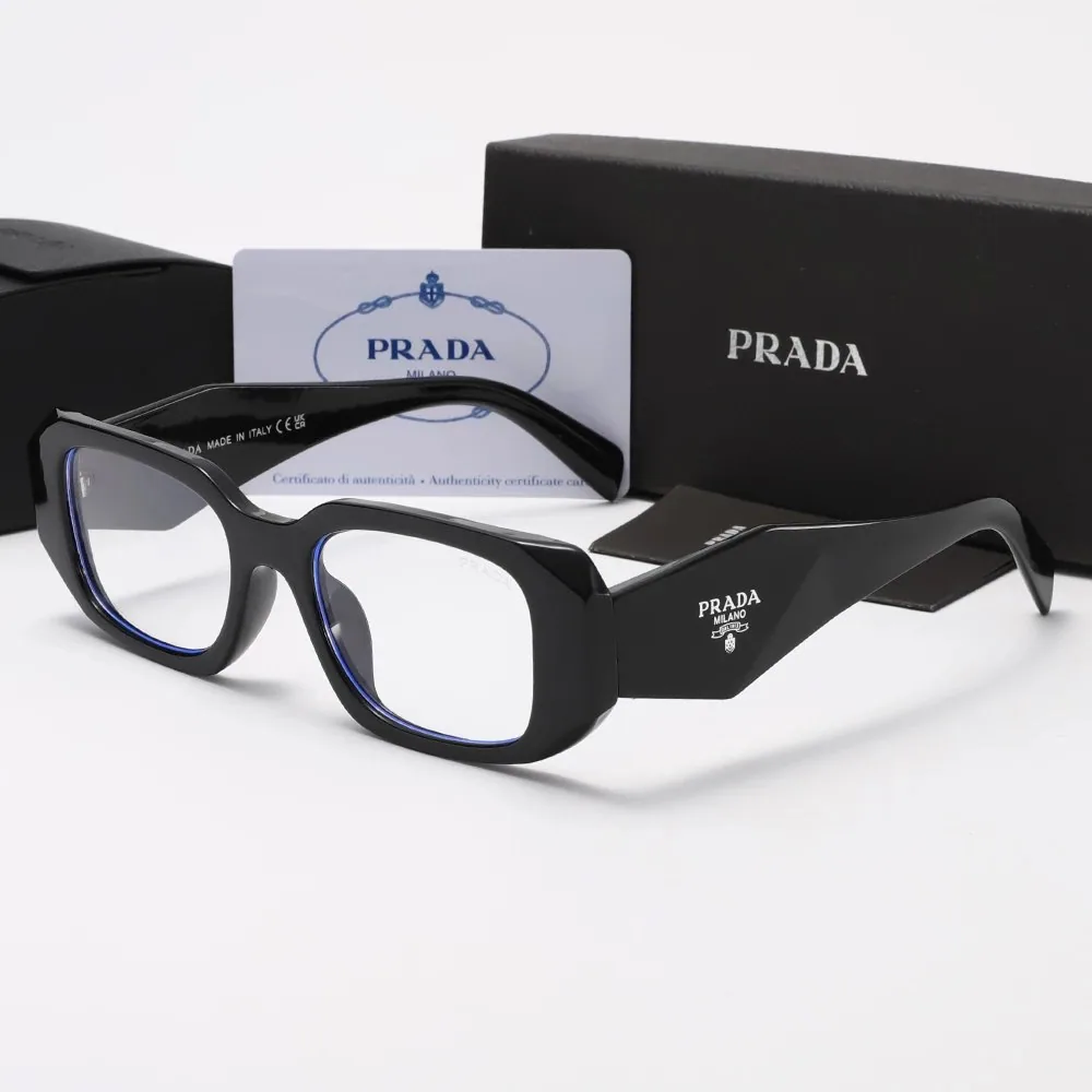 Prada PR 17WS Symbole Sunglasses Black Clear