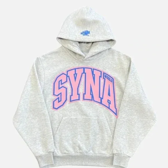 Syna World Collegiate-Style Logo Hoodie