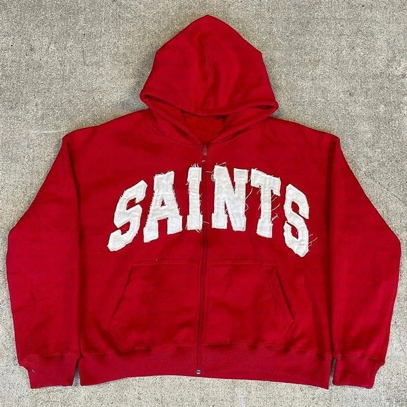Saint Michael Saints Zip-Up Hoodie
