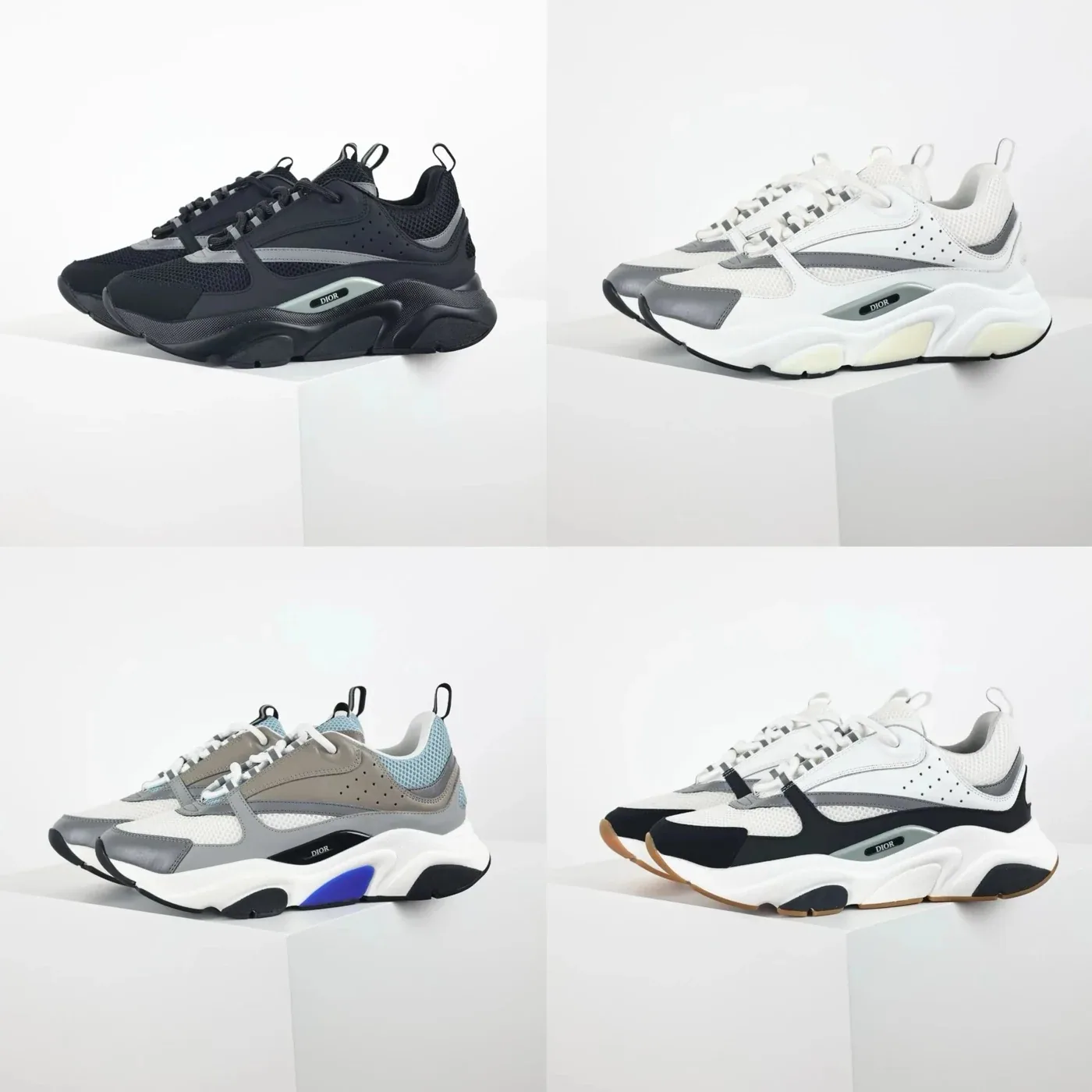 Chunky Panelled Sneakers