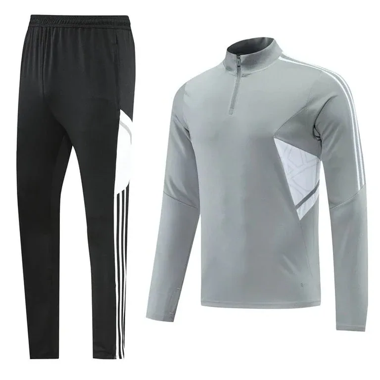 Nike black and gold half-zip long sleeve training tracksuit
