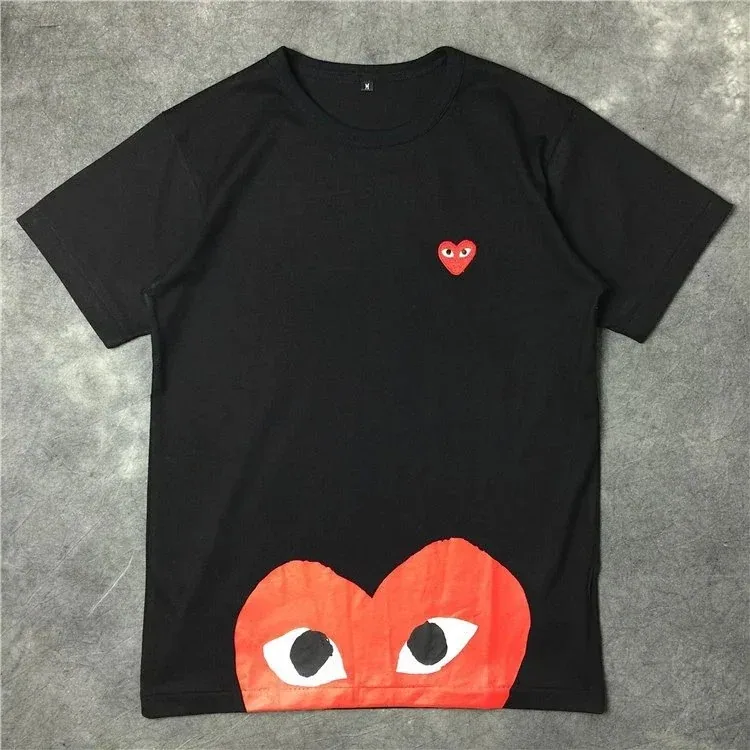 Comme des Garçons PLAY Classic Double-Heart Print T-Shirt