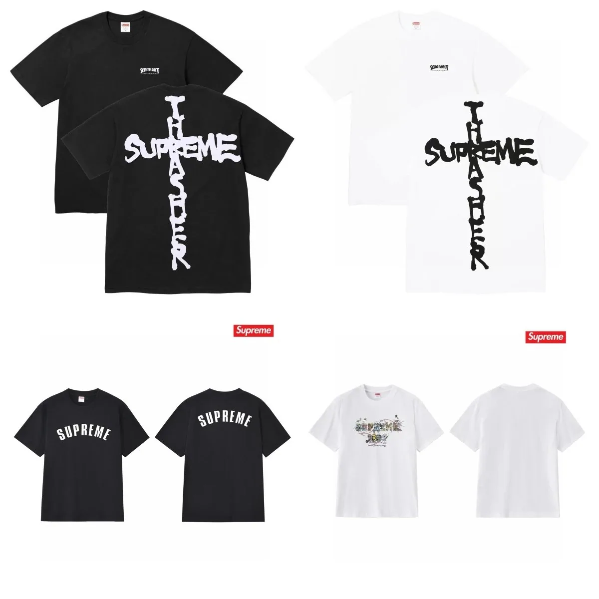 Supreme Cross Logo T-Shirt