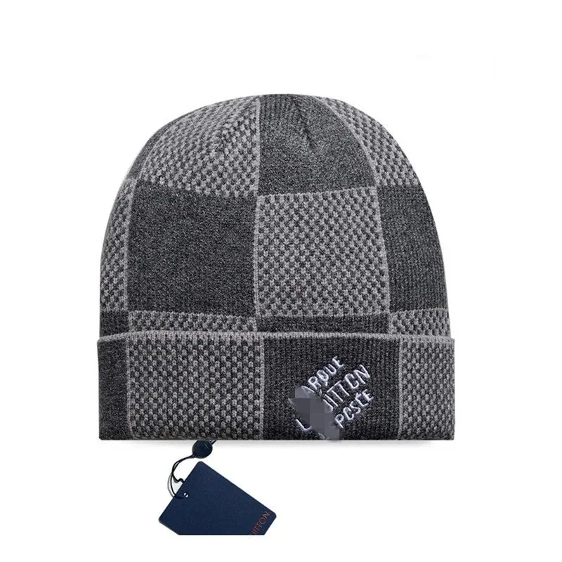 Louis Vuitton Damier Graphite Knitted Beanie