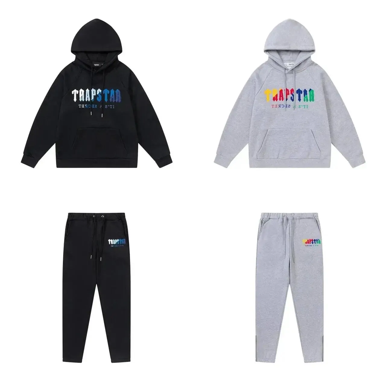 Trapstar Logo Hoodie and Sweatpants Set