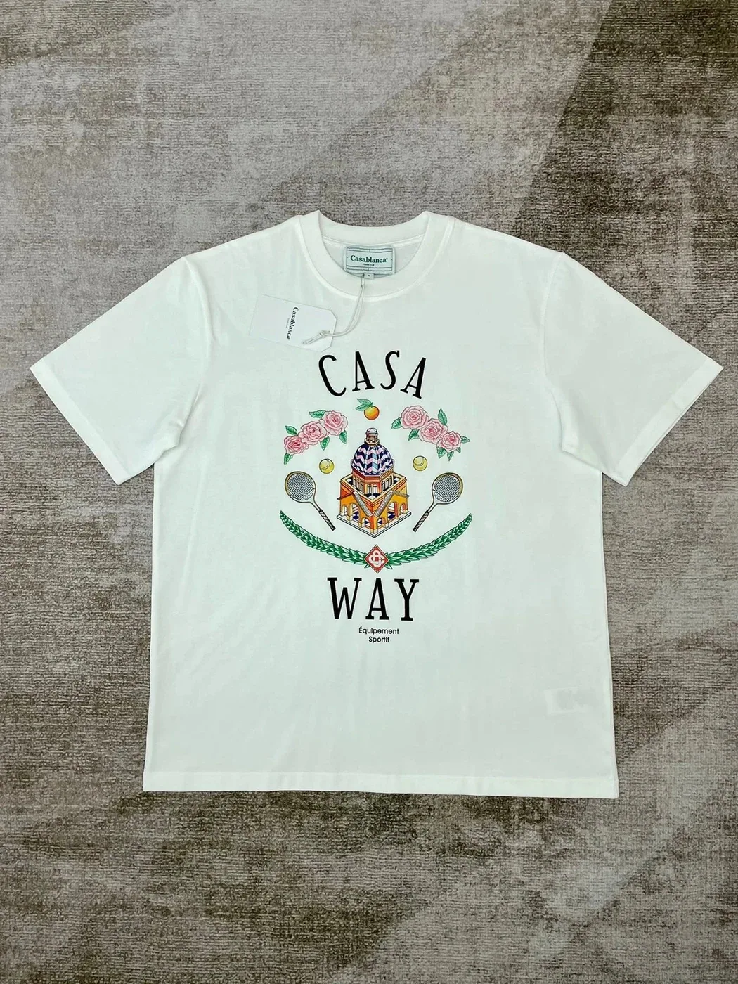 Casablanca "Casa Way" Printed T-Shirt