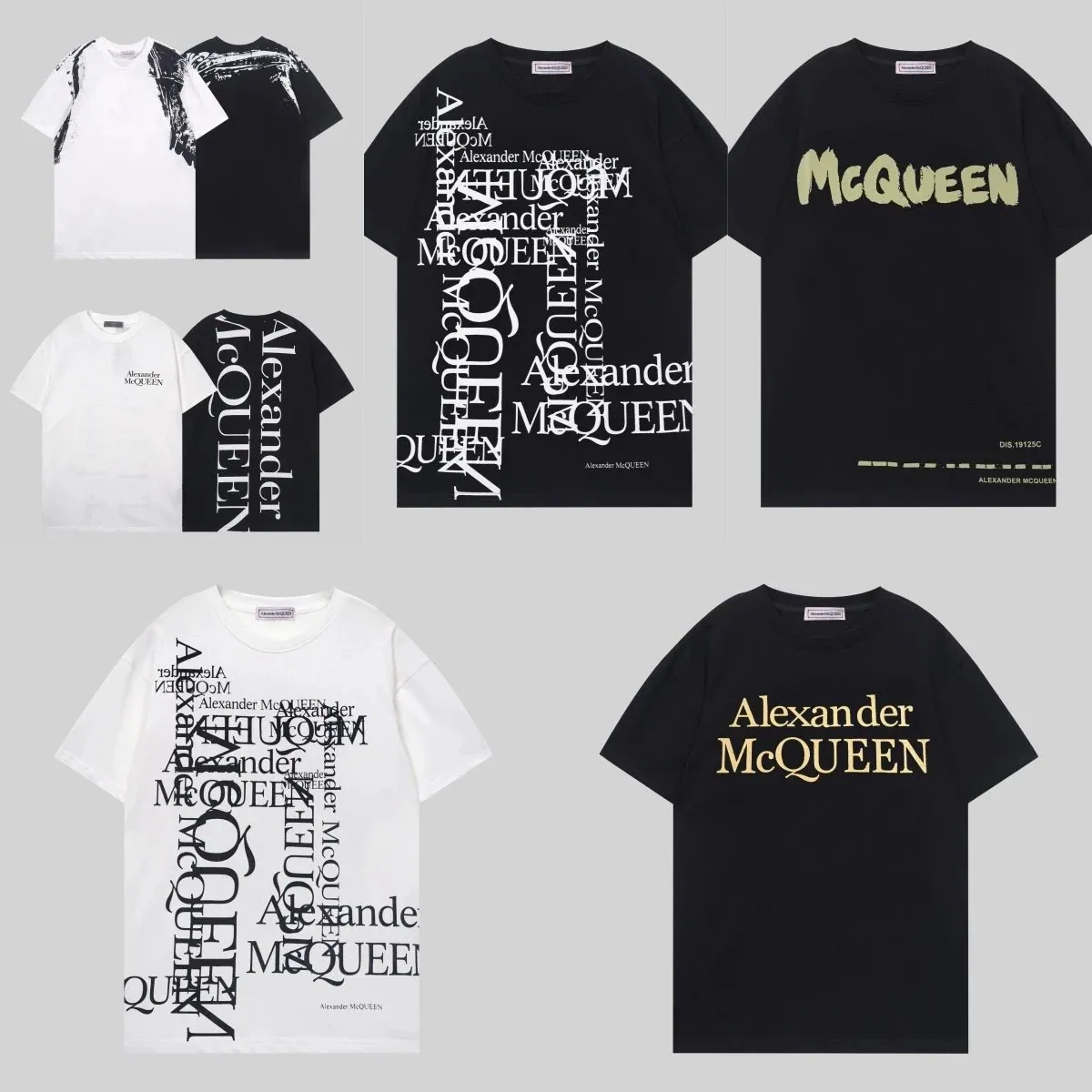 Alexander McQueen Creative Logo T-Shirt