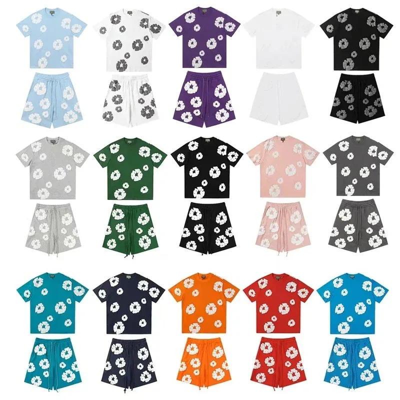 Denim Tears x Cotton Wreath T-Shirt + Shorts Set