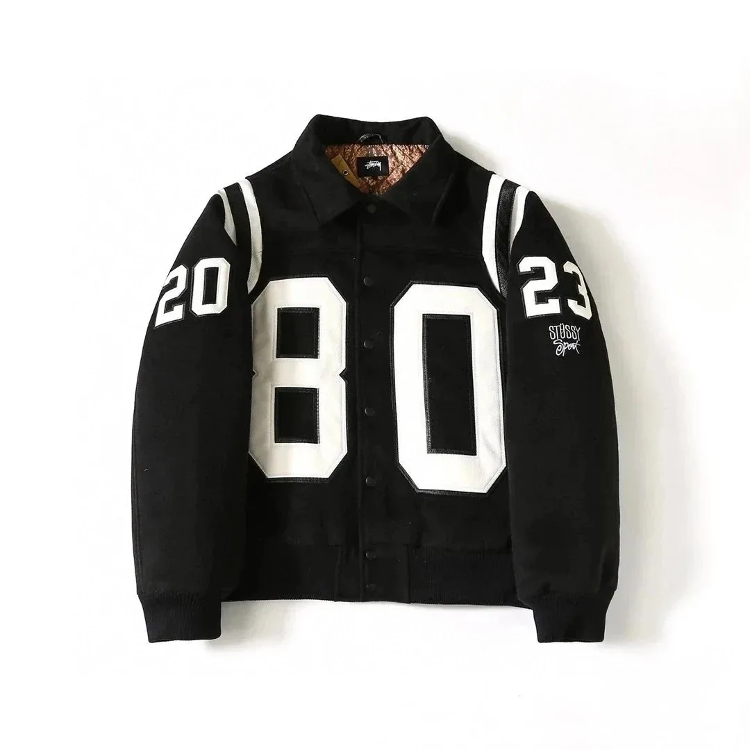Stussy 80th Anniversary Baseball Jacket