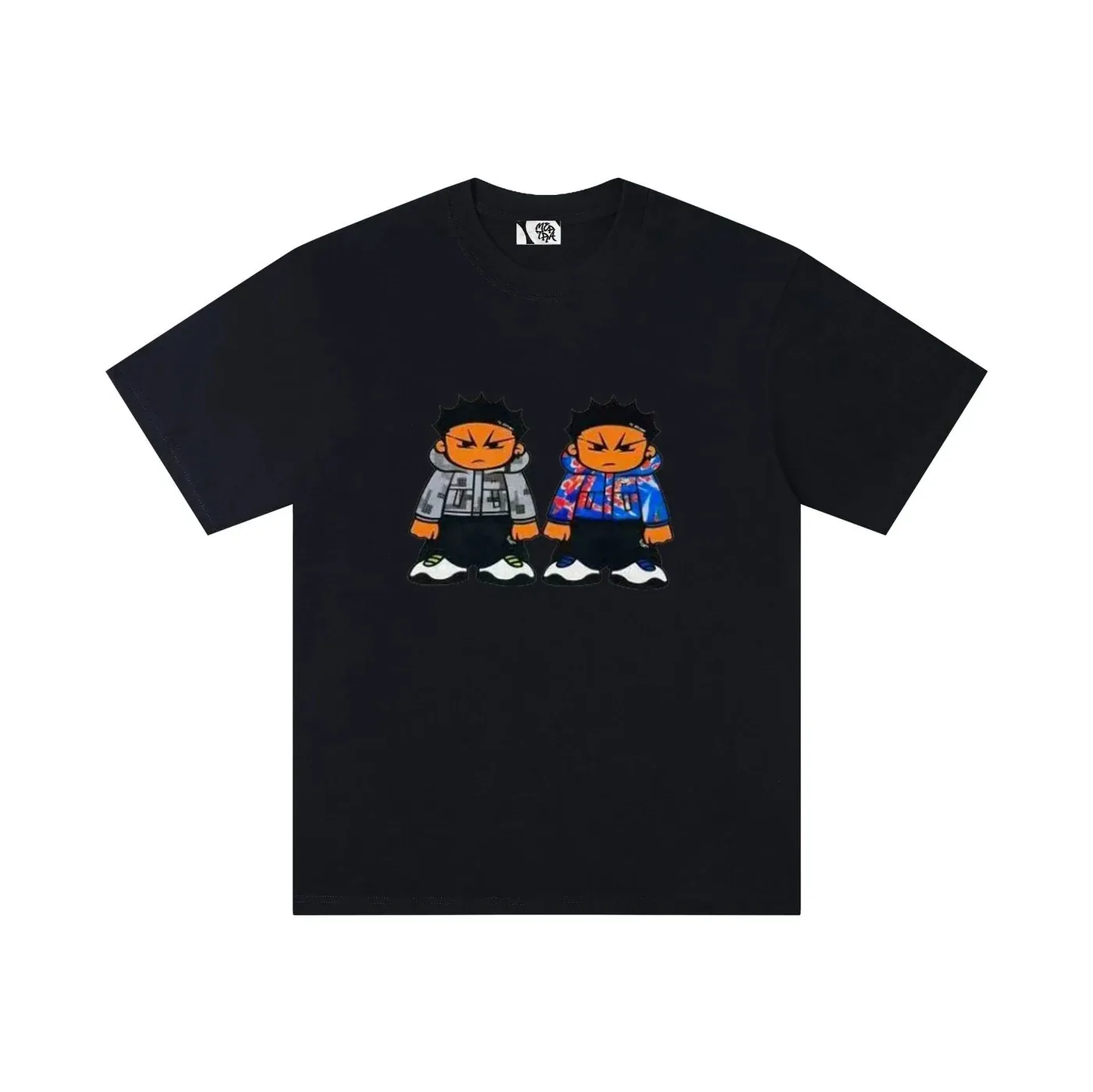 Mertra Streetwear-Style T-Shirt with Cartoon Print