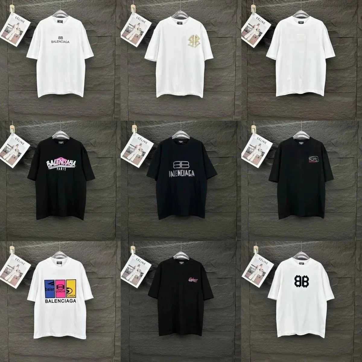 Balenciaga-Style Logo T-Shirt