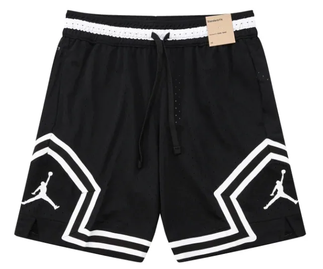 Jordan Classic Black and White Basketball Shorts