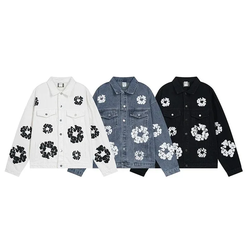 Denim Tears Cotton Wreath Denim Jackets