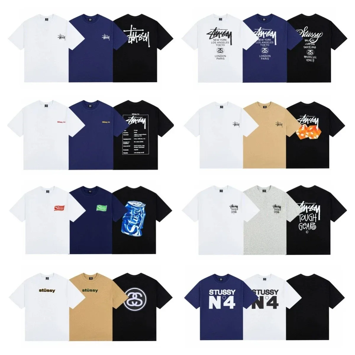 Stüssy Graphic T-Shirts