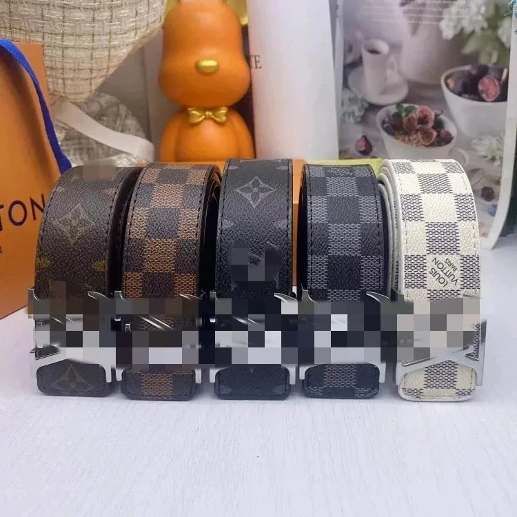 Louis Vuitton Monogram and Damier Buckle Belts