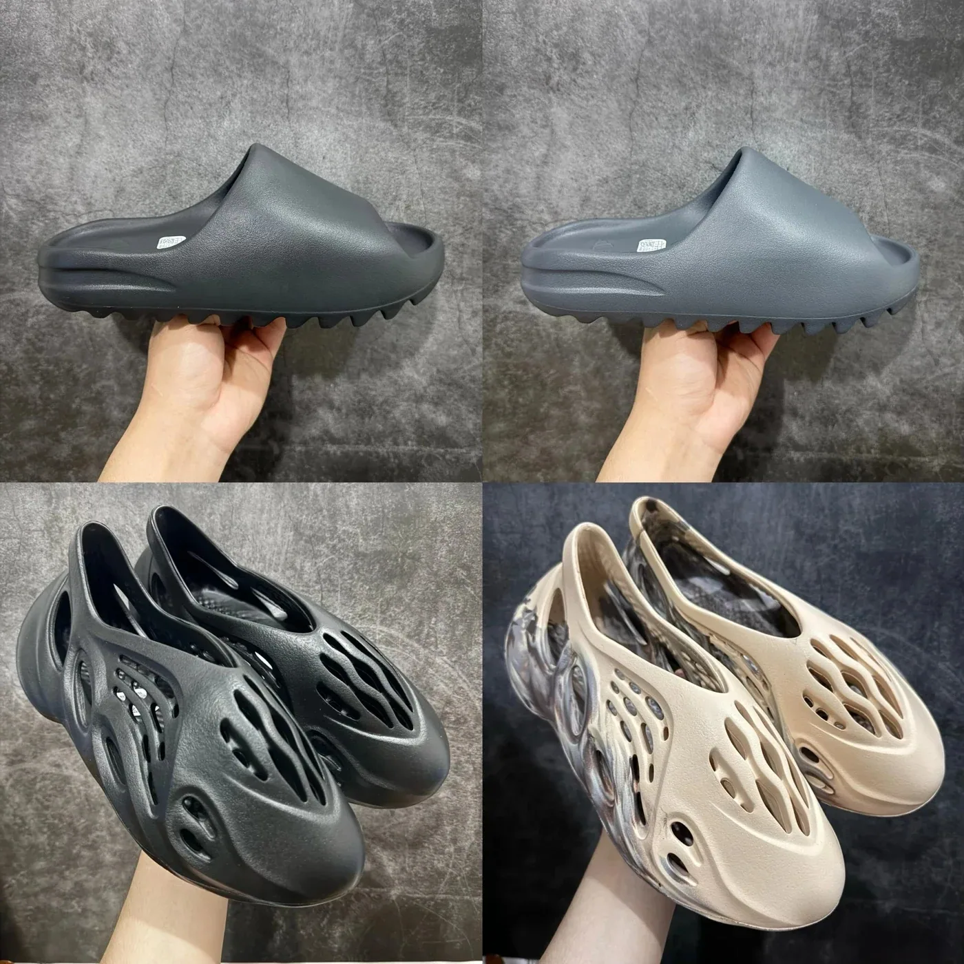 Adidas Yeezy Slides and Foam Runners