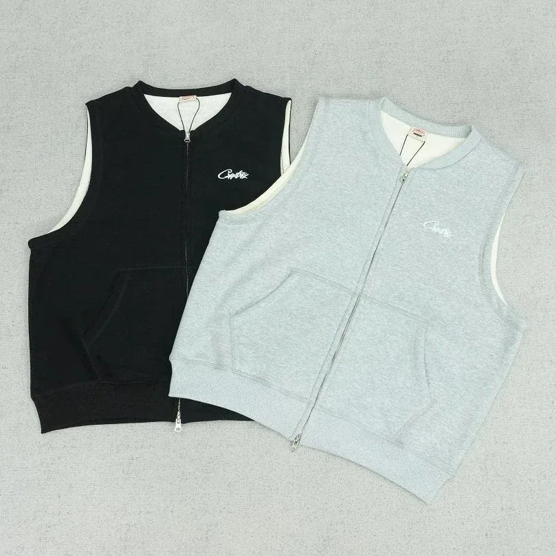 Corteiz Zip-Up Sleeveless Top