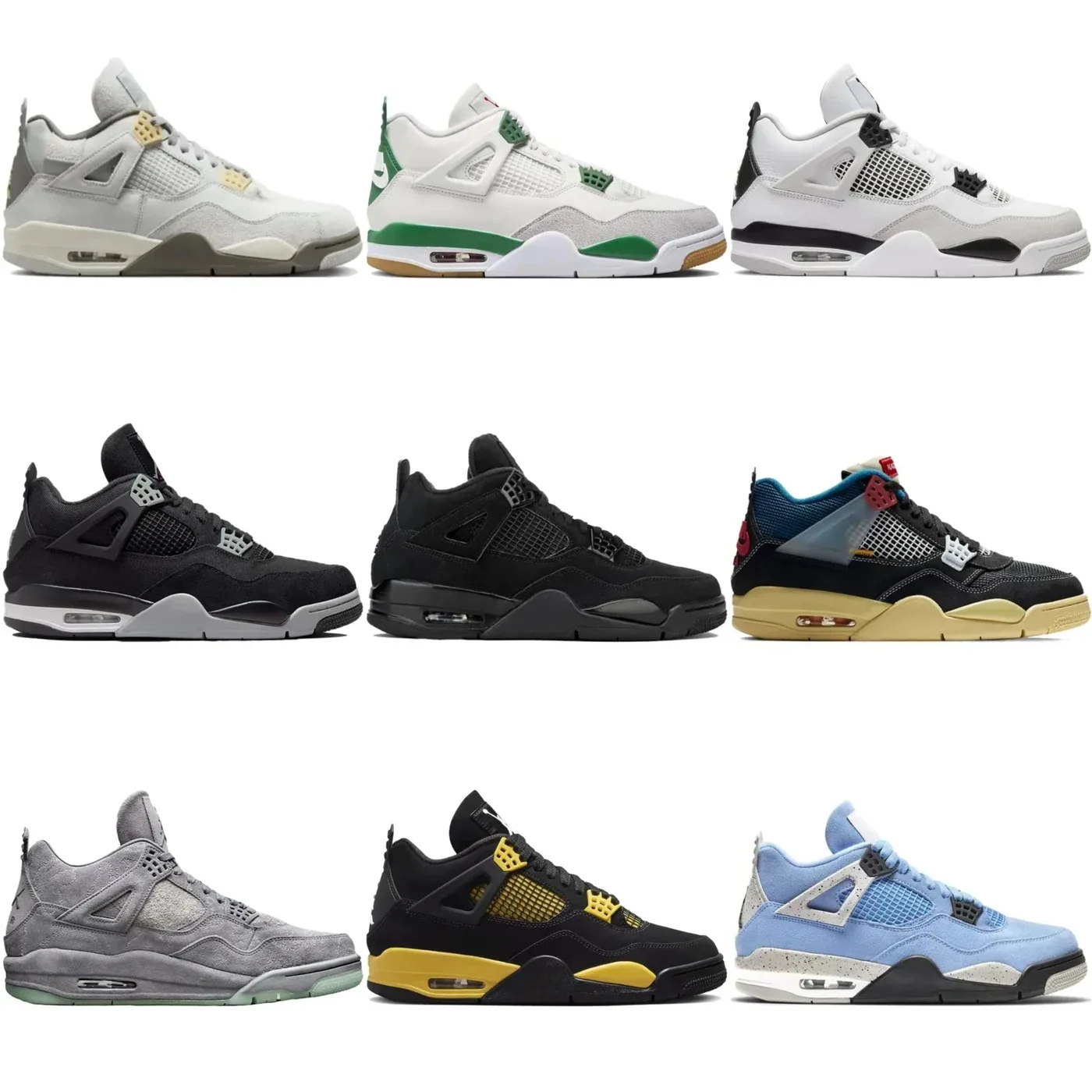 Air Jordan 4 (AJ4) Colorways