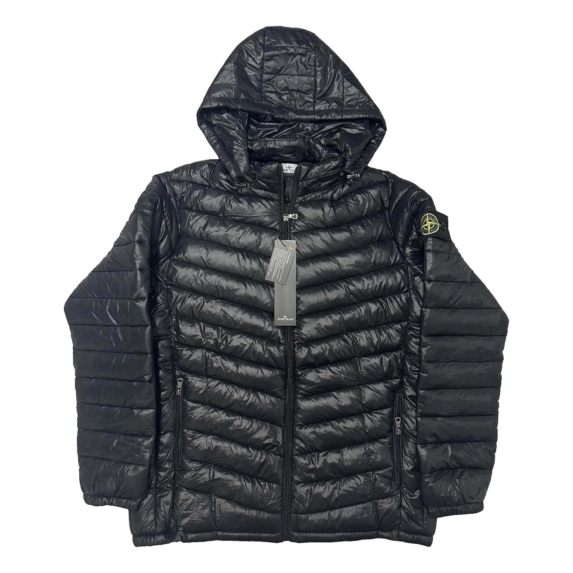 Stone Island Hooded Quilted Jacket
