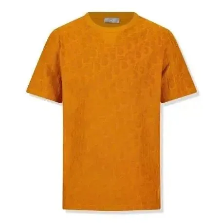 Dior Oblique Orange Jacquard / Flocked T-Shirt