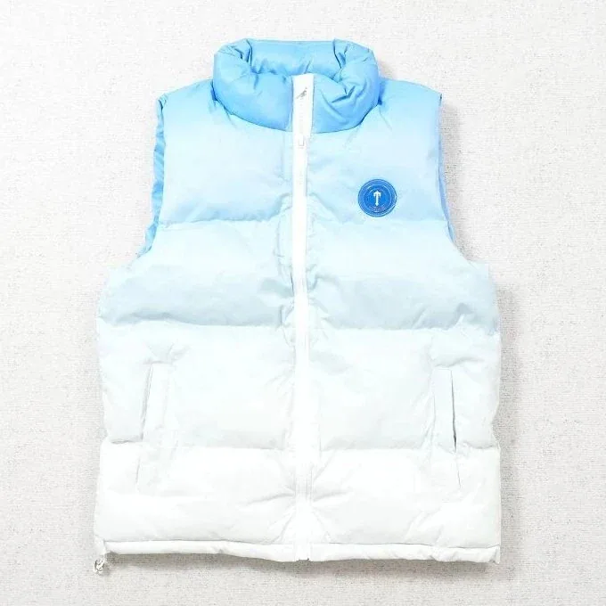 Trapstar Blue-to-White Gradient Down Vest