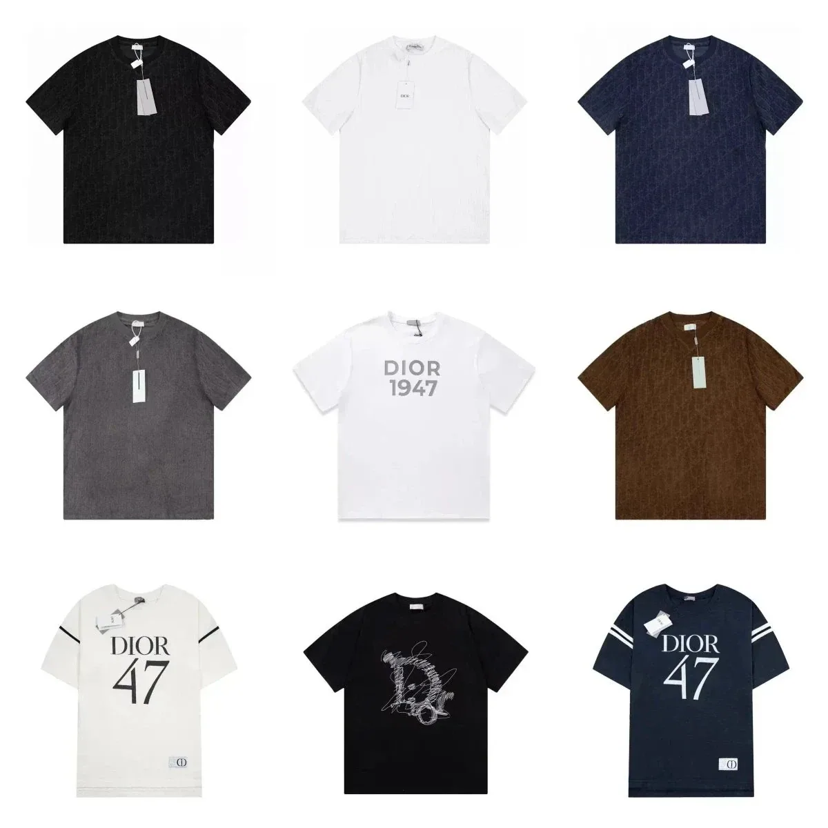 Dior Logo and Graphic T-Shirts