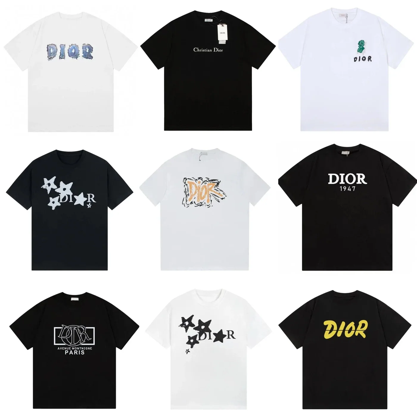 Dior Graphic T-Shirts