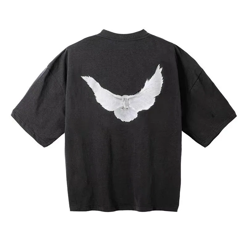 Yeezy x Gap x Balenciaga Triple Collaboration "Dove" T-Shirts