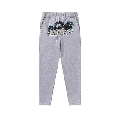 Graphic Print Straight-Leg Sweatpants