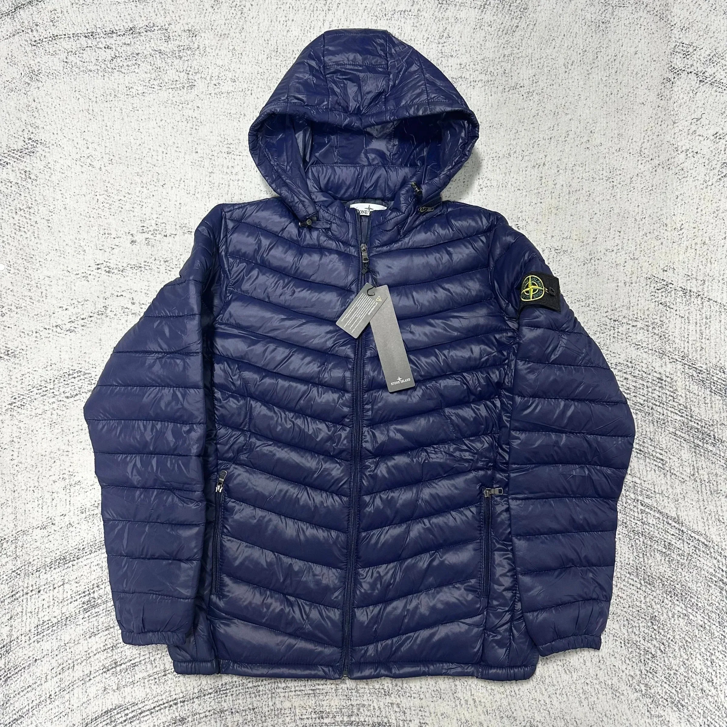 Stone Island Hooded Quilted Jacket