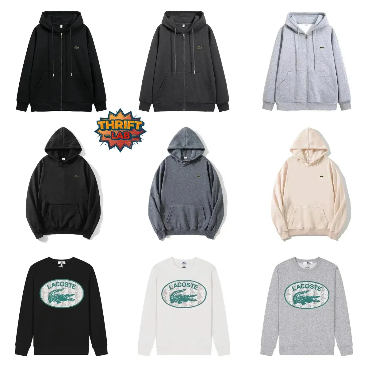 Lacoste Hoodies and Graphic Sweatshirts