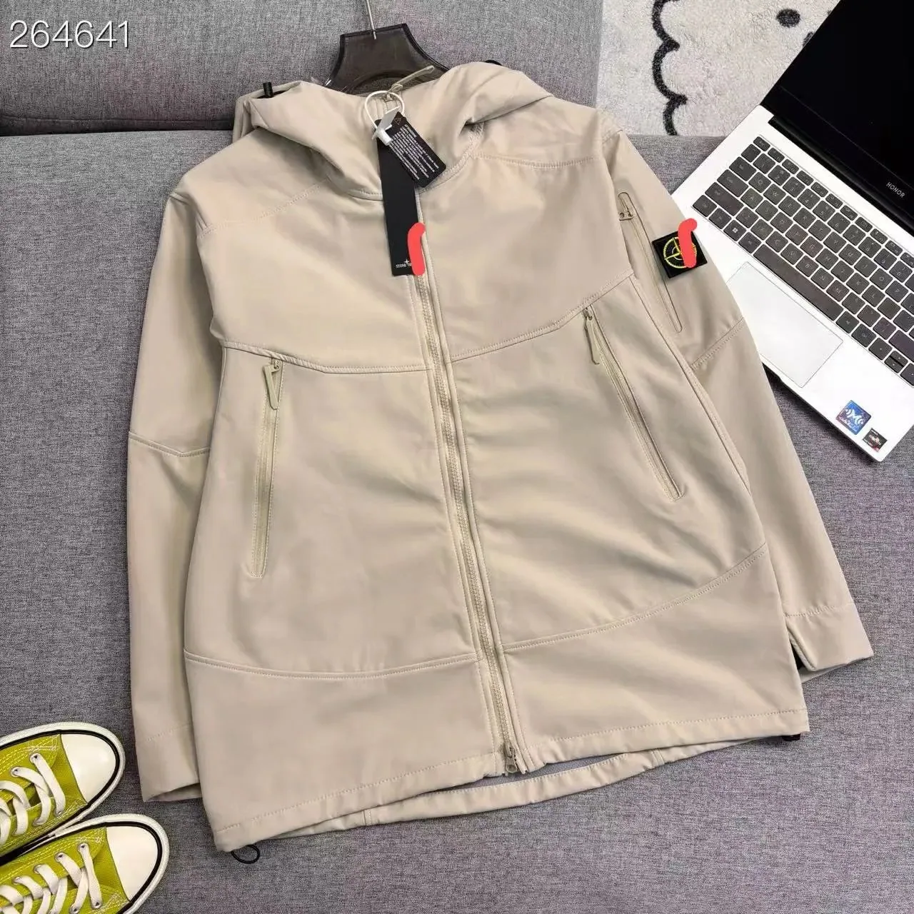 Stone Island Hooded Softshell Jacket
