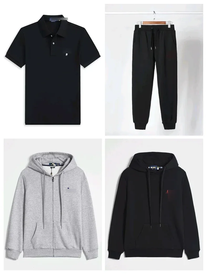 Casual Polo Shirts Hoodies and Pants