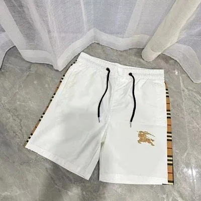 Burberry Equestrian Embroidered Shorts