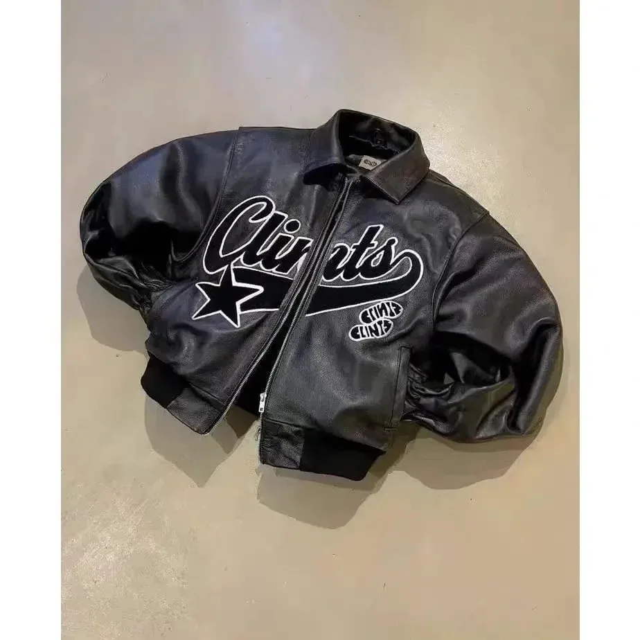 Clints Inc Bully Leather Jacket