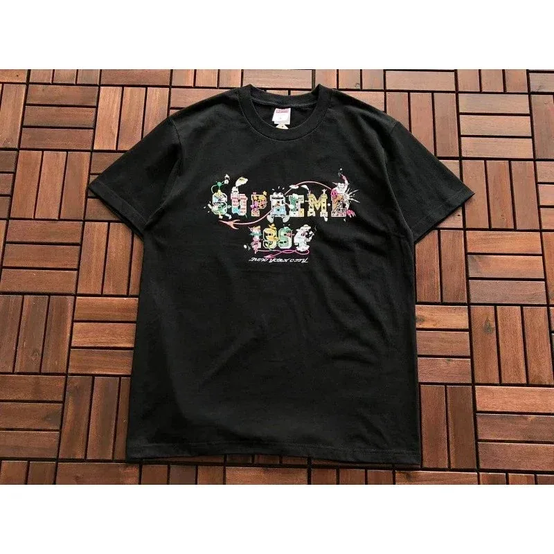 Supreme T-Shirt featuring a cartoon-style graffiti design