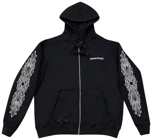 Chrome Hearts Classic Zip-Up Hoodie