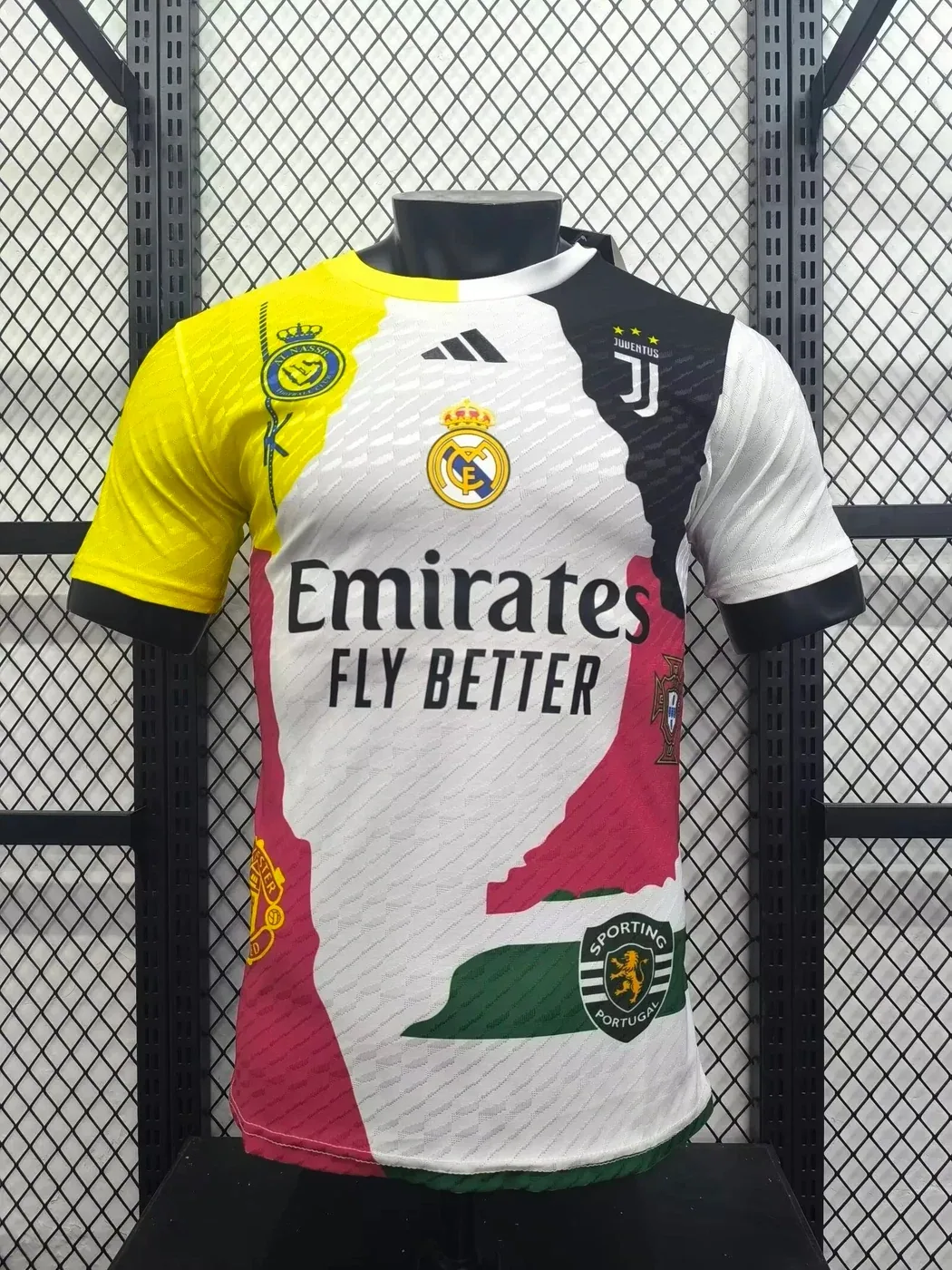 CR7 Career Commemorative Patchwork Jersey