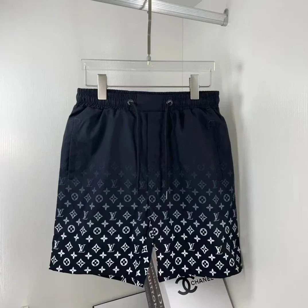 Louis Vuitton Monogram Gradient Print Casual Shorts