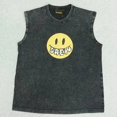 Drew House Smiley Washed Tank Top