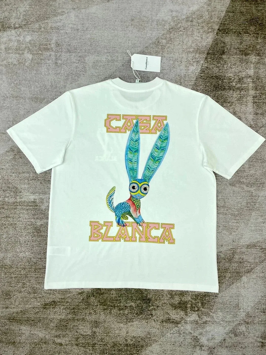 Casablanca Rabbit-Print T-Shirt