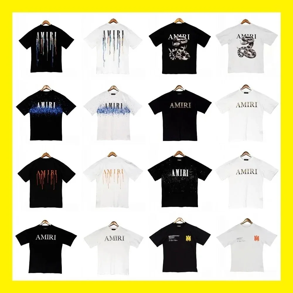 AMIRI Printed T-Shirt is a compilation of classic styles from the American high-street brand