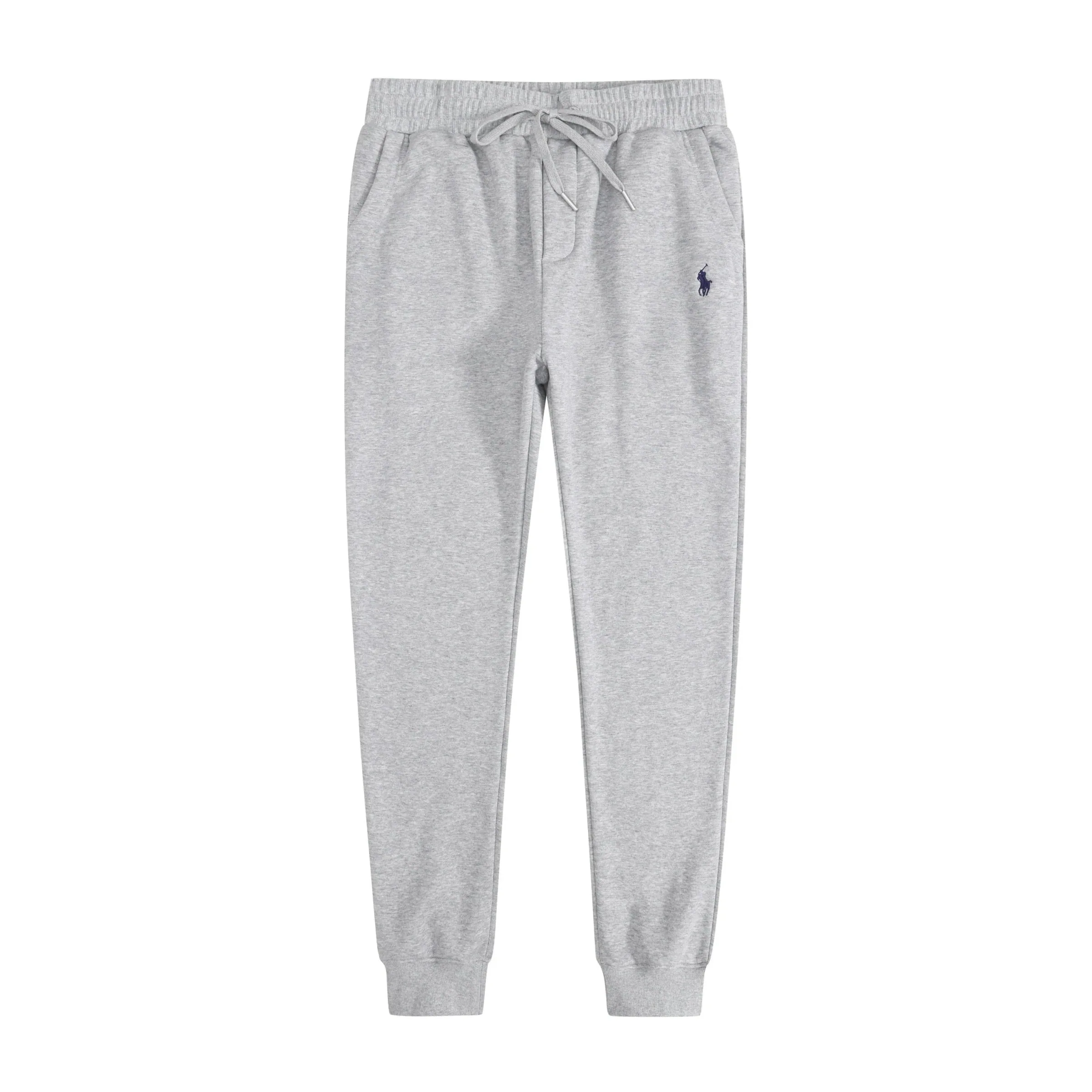 Polo Ralph Lauren Pony Logo Cuffed Sweatpants Gray