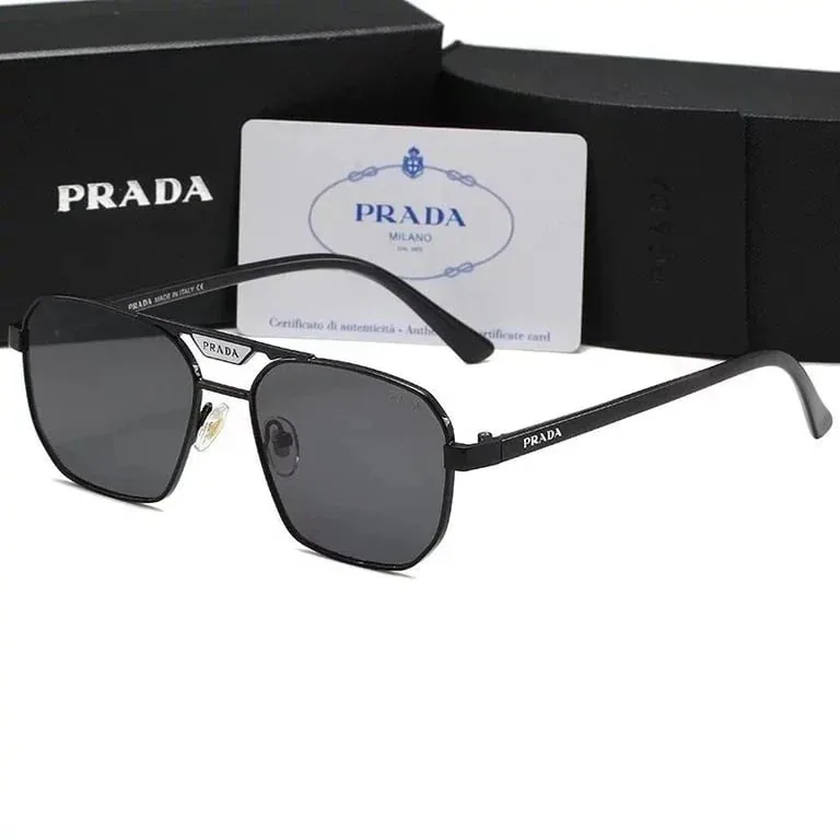 Prada Aviator Sunglasses Black
