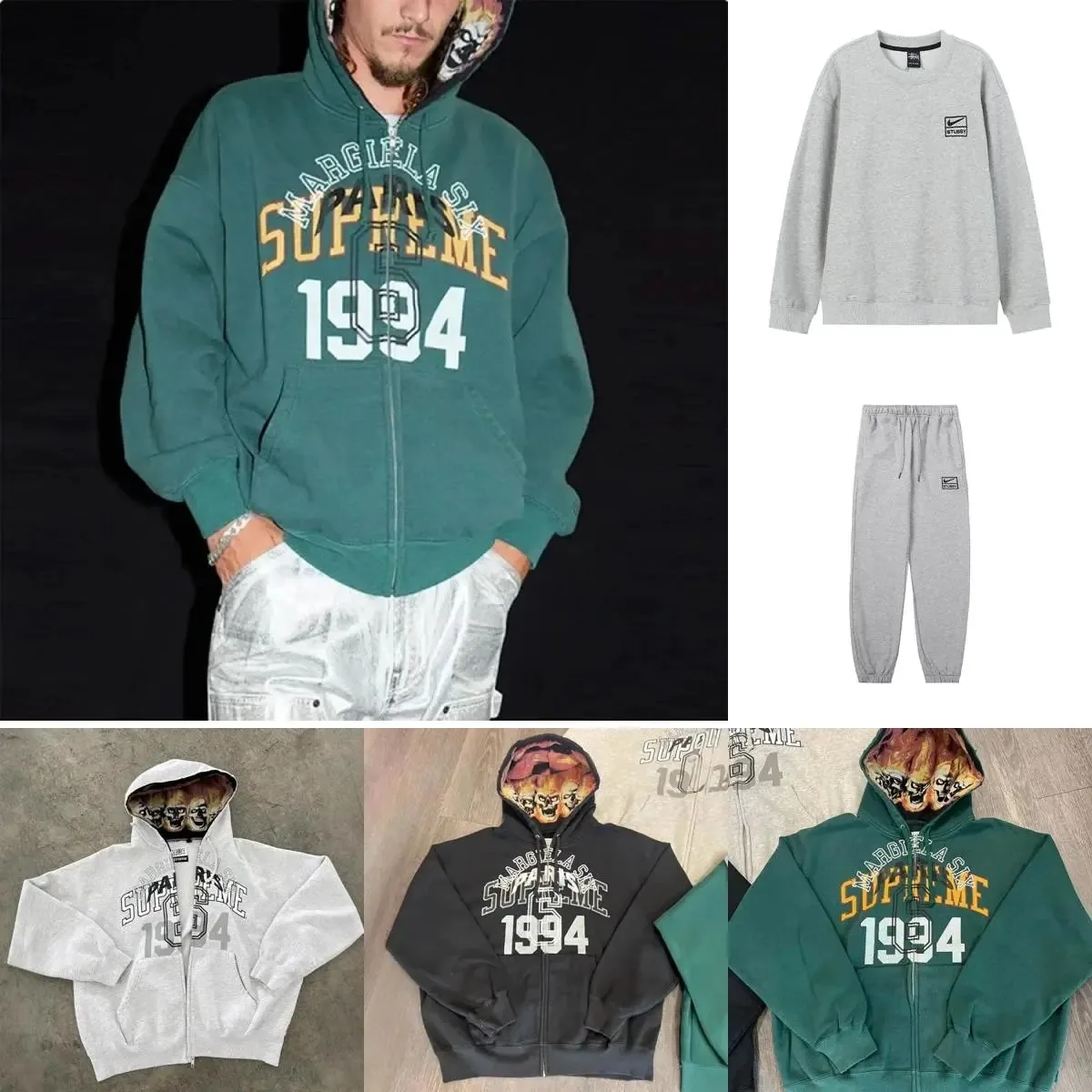 Supreme Graphic Hoodies and Sweatpants