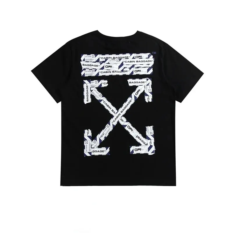 Off-White Classic "Airport Baggage Tag" T-Shirt