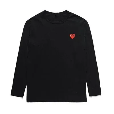 Comme des Garçons Play Heart Logo Long-Sleeve T-Shirt