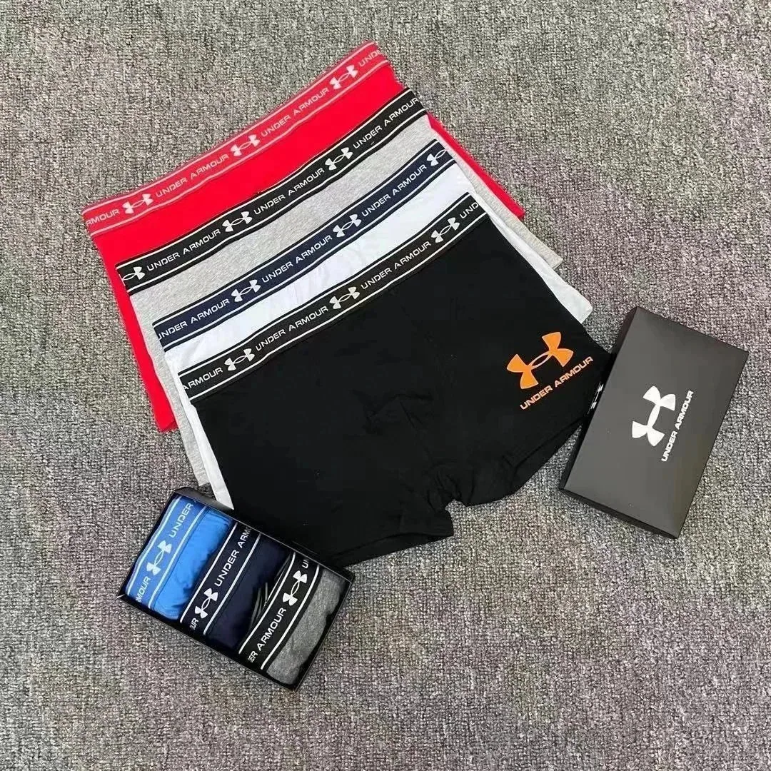 Under Armour Logo Waistband Boxer Briefs