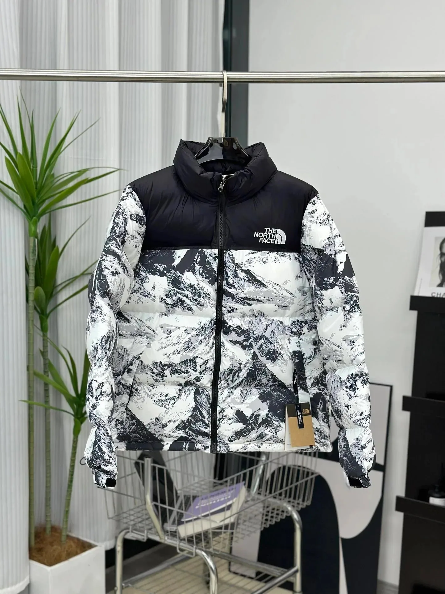 The North Face Printed Puffer Jacket