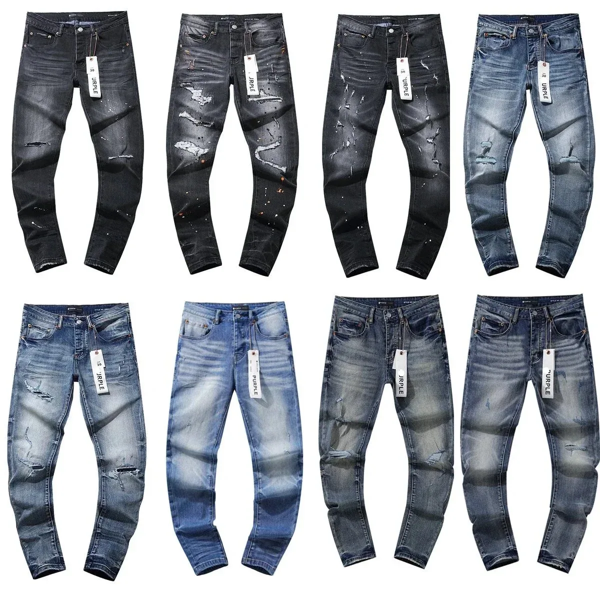 Purple Brand Distressed Jeans